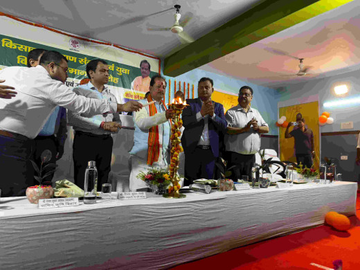 किसान कल्याण संवाद सह सम्मान कार्यक्रम आयोजित, उपमुख्यमंत्री ने की बड़ी घोषणाएं